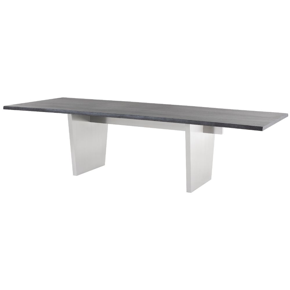 Nuevo HGNA456 AIDEN DINING TABLE in OXIDIZED GREY
